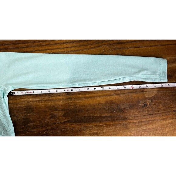 Fila Sport Women’s Activewear Womens Half Zip Running Jacket Teal Small - Picture 5 of 7